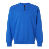 Gildan SF008 Unisex Softstyle Midweight 1/4 Zip Sweatshirt