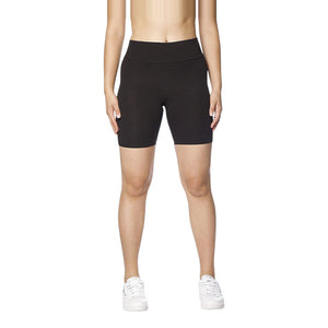 Royal Apparel 1010 Combed Cotton Spandex Jersey Biker Shorts Made in USA - 