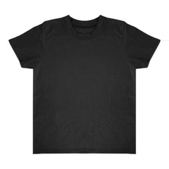 Royal Apparel 17068 Toddler Heathered Short Sleeve Tee with Coverstitch Neck Made in USA - 