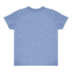 Royal Apparel 17068 Toddler Heathered Short Sleeve Tee with Coverstitch Neck Made in USA