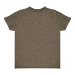 Royal Apparel 17068 Toddler Heathered Short Sleeve Tee with Coverstitch Neck Made in USA