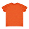 Royal Apparel 17068 Toddler Heathered Short Sleeve Tee with Coverstitch Neck Made in USA