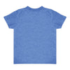 Royal Apparel 17068 Toddler Heathered Short Sleeve Tee with Coverstitch Neck Made in USA