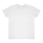 Royal Apparel 17068 Toddler Heathered Short Sleeve Tee with Coverstitch Neck Made in USA