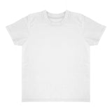 Royal Apparel 17068 Toddler Heathered Short Sleeve Tee with Coverstitch Neck Made in USA
