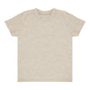 Royal Apparel 17068 Toddler Heathered Short Sleeve Tee with Coverstitch Neck Made in USA