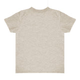 Royal Apparel 17068 Toddler Heathered Short Sleeve Tee with Coverstitch Neck Made in USA
