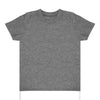 Royal Apparel 17068 Toddler Heathered Short Sleeve Tee with Coverstitch Neck Made in USA