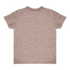 Royal Apparel 17068 Toddler Heathered Short Sleeve Tee with Coverstitch Neck Made in USA