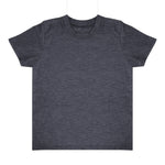 Royal Apparel 17068 Toddler Heathered Short Sleeve Tee with Coverstitch Neck Made in USA