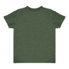 Royal Apparel 20068 Toddler Triblend Short Sleeve Tee with Coverstitch Neck Made in USA