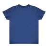 Royal Apparel 20068 Toddler Triblend Short Sleeve Tee with Coverstitch Neck Made in USA