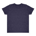 Royal Apparel 20068 Toddler Triblend Short Sleeve Tee with Coverstitch Neck Made in USA