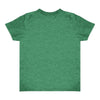 Royal Apparel 20068 Toddler Triblend Short Sleeve Tee with Coverstitch Neck Made in USA