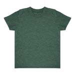 Royal Apparel 20068 Toddler Triblend Short Sleeve Tee with Coverstitch Neck Made in USA