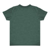 Royal Apparel 20068 Toddler Triblend Short Sleeve Tee with Coverstitch Neck Made in USA