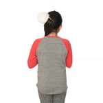 Royal Apparel 20260 Youth Triblend Raglan 3/4 Sleeve Baseball Tee Made in USA