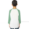 Royal Apparel 20260 Youth Triblend Raglan 3/4 Sleeve Baseball Tee Made in USA