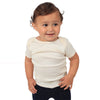 Royal Apparel 2031ORG Infant Organic Cotton Lapover Tee Made in USA