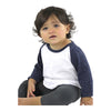 Royal Apparel 20360 Infant Triblend Raglan Baseball Shirt Made in USA