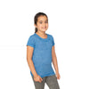 Royal Apparel 22510BO Youth Burnout Wash Short Sleeve Girls’ Tee Made in USA
