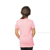 Royal Apparel 22560BO Kids Burnout Wash Short Sleeve Girls' Tee Made in USA