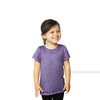 Royal Apparel 22560BO Kids Burnout Wash Short Sleeve Girls' Tee Made in USA