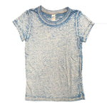 Royal Apparel 22580BO Toddler Burnout Wash Short Sleeve Girls’ Tee Made in USA