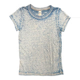 Royal Apparel 22580BO Toddler Burnout Wash Short Sleeve Girls’ Tee Made in USA