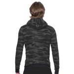 Royal Apparel 25150VCM Unisex Triblend Full-Zip Camo Hoodie Made in USA
