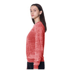 Royal Apparel 25159BO Unisex Burnout Triblend Raglan Crewneck Sweatshirt Made in USA