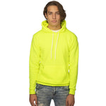 Royal Apparel 3155N Unisex Neon Fashion Fleece Pullover Hoodie Made in USA