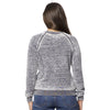 Royal Apparel 3199BO Women's Burnout Fleece Raglan Pullover Made in USA