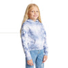Royal Apparel 3299CTD Youth Cloud Tie-Dye Fleece Pullover Hoodie Made in USA