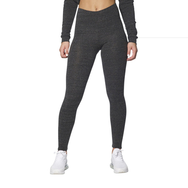 Royal Apparel 33007 Women's Eco Triblend Spandex Jersey Leggings Made in USA