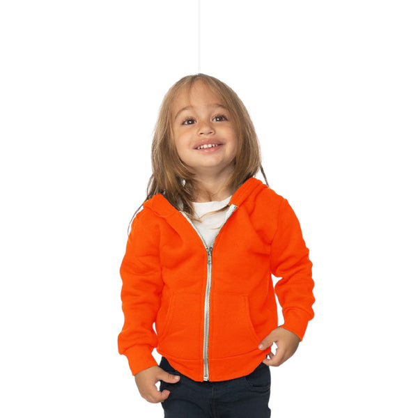 Royal Apparel 3333N Infant Neon Fashion Fleece Zip Hoodie Made in USA