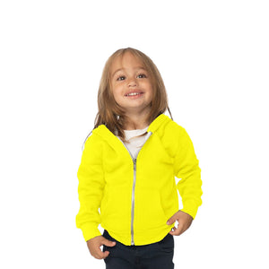 Royal Apparel 3333N Infant Neon Fashion Fleece Zip Hoodie Made in USA - 