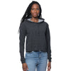 Royal Apparel 40175 Women’s Triblend French Terry Pullover Crop Hoodie Made in USA