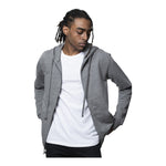 Royal Apparel 42100 Unisex Eco Triblend French Terry Full-Zip Hoodie Made in USA