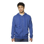 Royal Apparel 42100 Unisex Eco Triblend French Terry Full-Zip Hoodie Made in USA