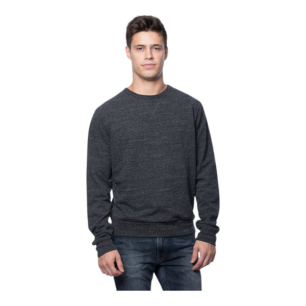 Royal Apparel 42108 Unisex Eco Triblend French Terry Crewneck Made in USA