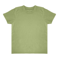 Royal Apparel 5068ORG Toddler Organic Cotton Short Sleeve Tee with Coverstitch Neck Made in USA