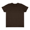 Royal Apparel 5068ORG Toddler Organic Cotton Short Sleeve Tee with Coverstitch Neck Made in USA