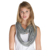 Royal Apparel 73000 Unisex Viscose Bamboo & Organic Cotton Infinity Scarf Made in USA