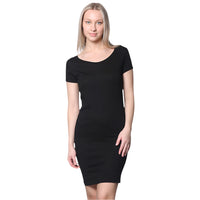Royal Apparel 73028 Women's Viscose Bamboo & Organic Cotton Tee Dress Made in USA