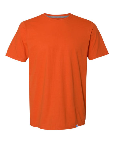 Russell Athletic 64STTM Dri Power CVC Performance T-Shirt - Burnt Orange