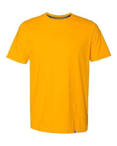 Russell Athletic 64STTM Dri Power CVC Performance T-Shirt - Gold