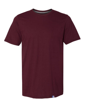 Russell Athletic 64STTM Dri Power CVC Performance T-Shirt - Maroon