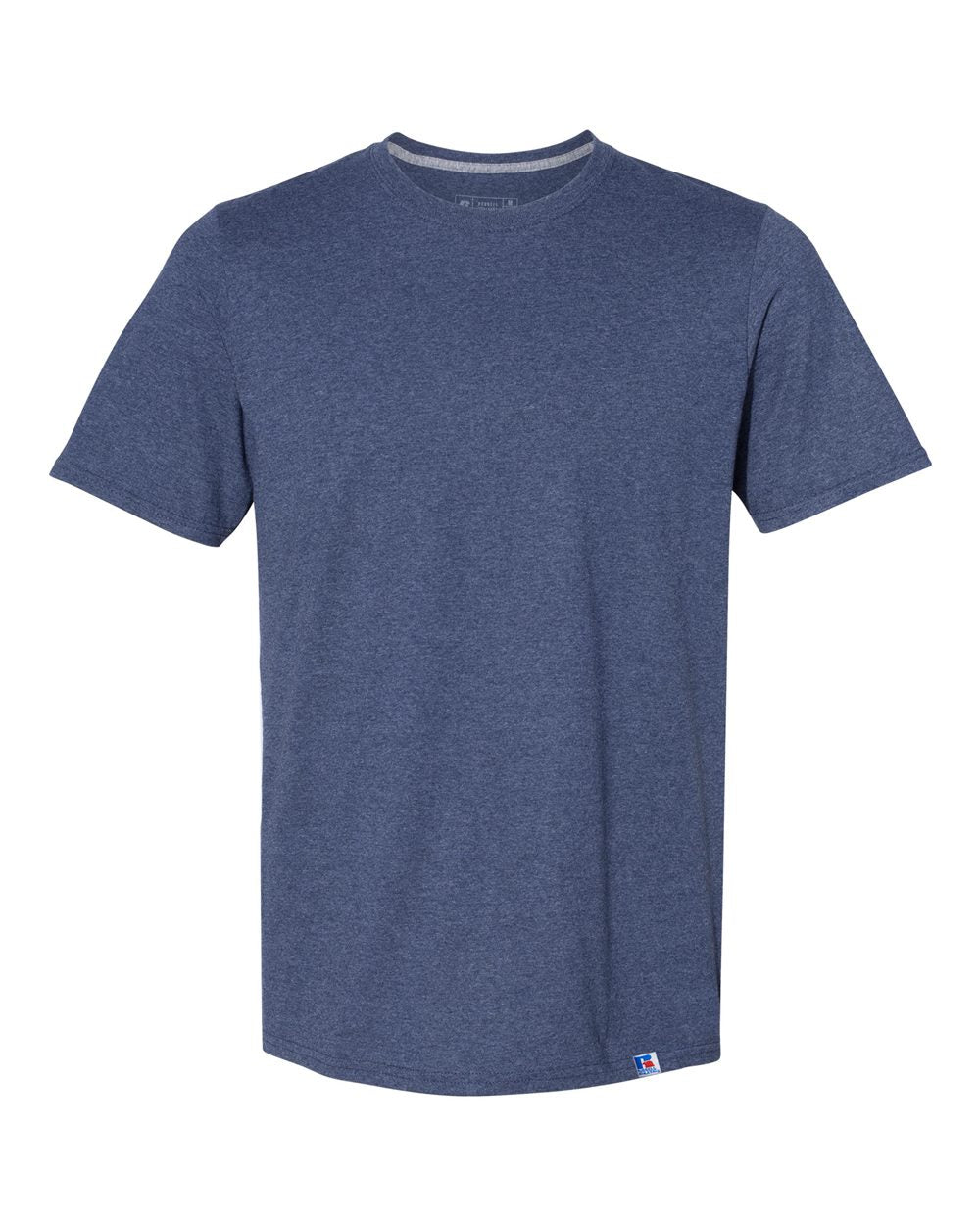Enlarged view of Russell Athletic 64STTM Dri Power CVC Performance T-Shirt - Vintage Heather Navy