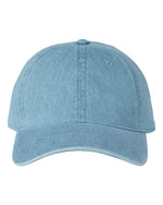 Russell Athletic U073UHDXX Snow Wash Denim Dad Hat